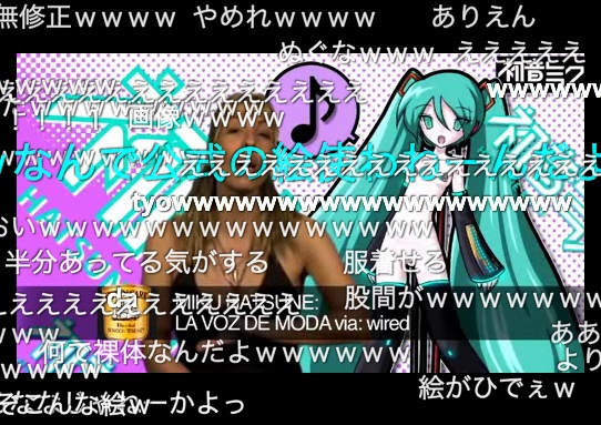 Hatsune Miku Mobuzz.tv Nico Nico Douga Nicovideo 初音ミク ニコニコ動画