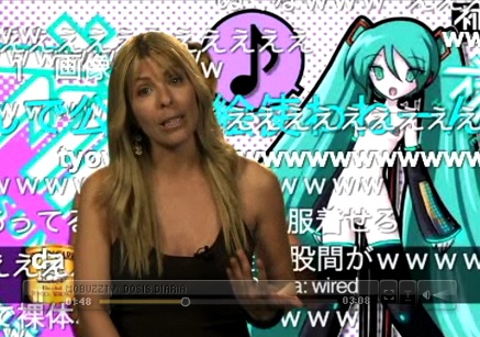 Mobuzz.tv disculpa Hatsune Miku otakus 初音ミク スペイン お詫び